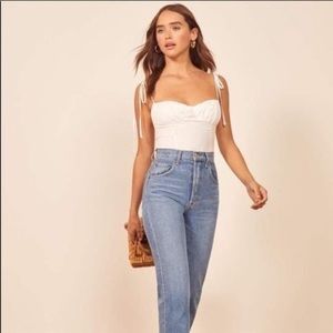 NWT Reformation Malta top size 4